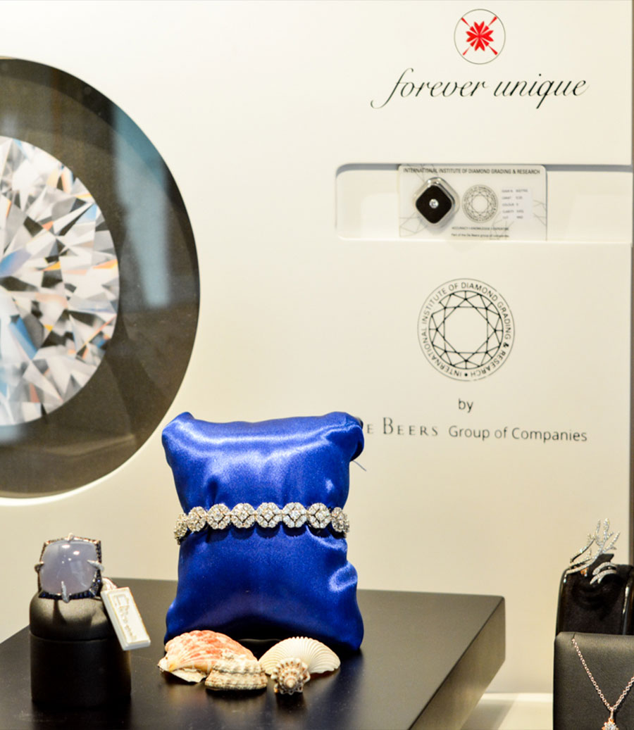 18k gold and diamond jewelery